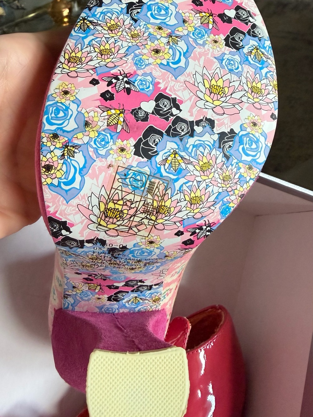 Irregular Choice Bambino Pom Pom Doll Heels - Picture 9 of 9